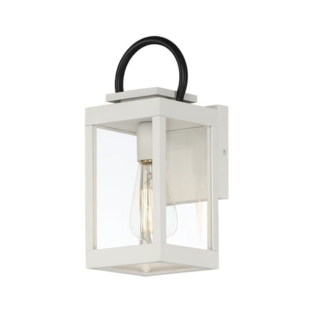 Maxim Lighting Nassau VX 1-Light Outdoor Wall Lantern 40312CLWTBK
